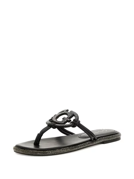 Șlapi Guess negru