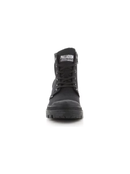 Pantofi Palladium din țesătură twill negru
