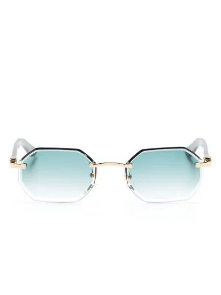 Ochelari de soare Cartier Eyewear cu gradient albastru