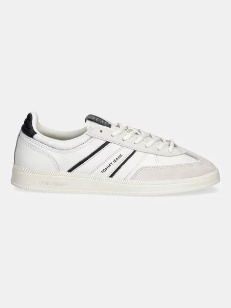 Superge Tommy Jeans The Greenwich Edge Mix Écru bela