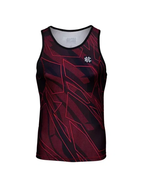 Koszulka sportowa bez rękawów Tank top rashguard EXTREME HOBBY SHADOW czerwona