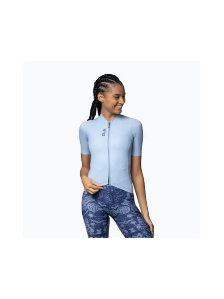 Велофутболка Alé Color Block aqua