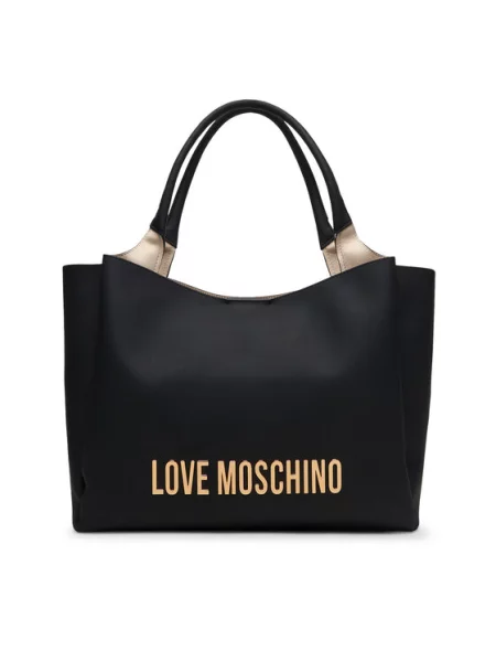 LOVE MOSCHINO Ročna torba črna