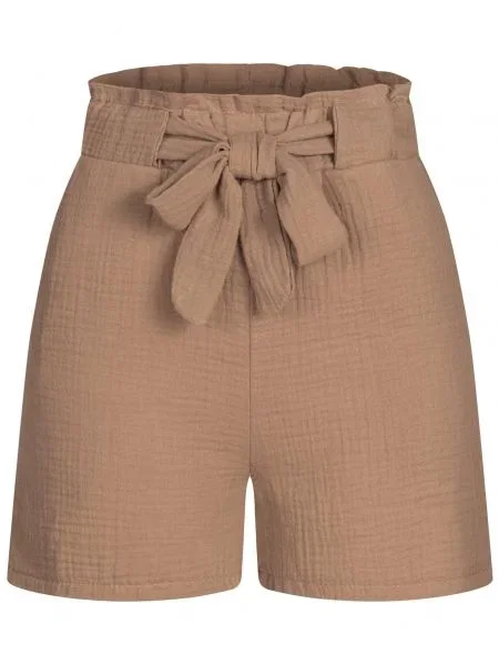 Pantaloni caramel maro