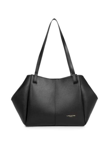 Geantă shopper Lancaster cu imagine negru