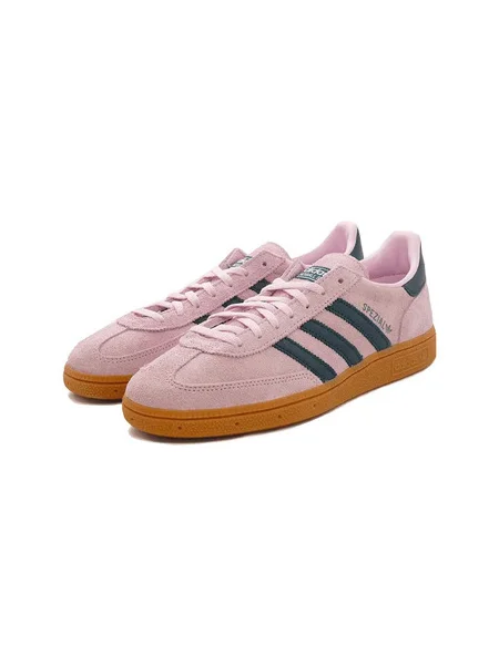 Adidas Originals sneakers din piele întoarsă HANDBALL SPEZIAL roz