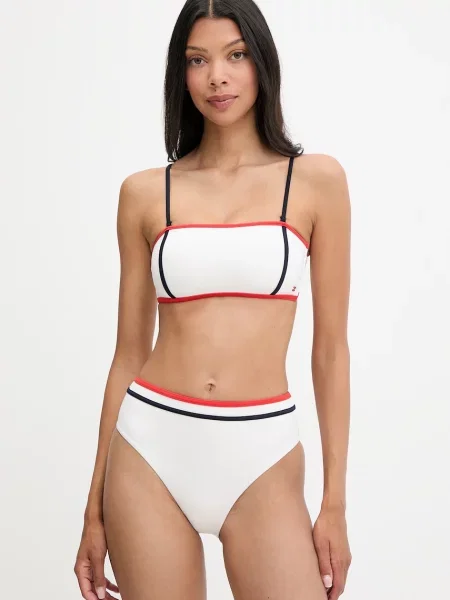 Tommy Hilfiger plavkové nohavičky dámske biela