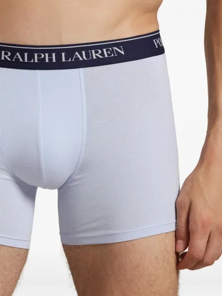 Μποξεράκια Polo Ralph Lauren με σχέδιο paisley σουέτ λευκό