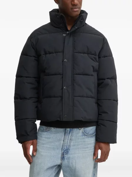 Geacă Abercrombie & Fitch negru