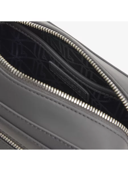 Lacoste Torba Reporterska Langon Petit Piqué szary