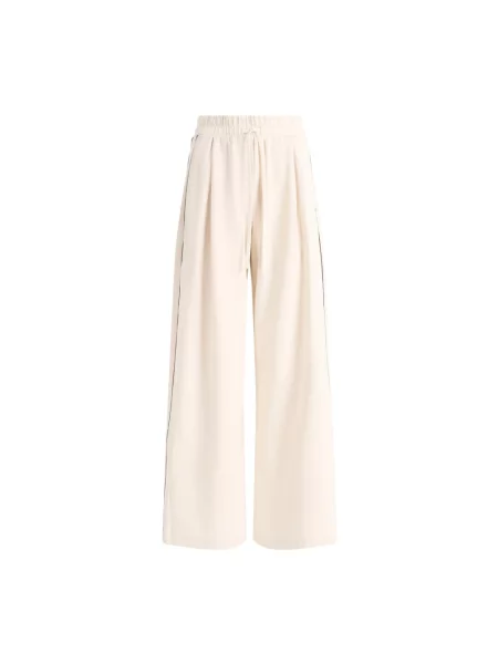 Spodnie Weekend Max Mara beżowe