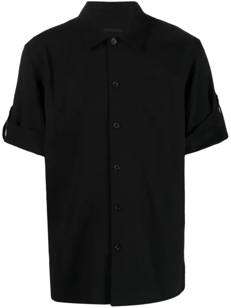 Cămașă Helmut Lang scurtă negru