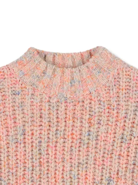 Sweter dziecięcy Billieblush pomarańczowy