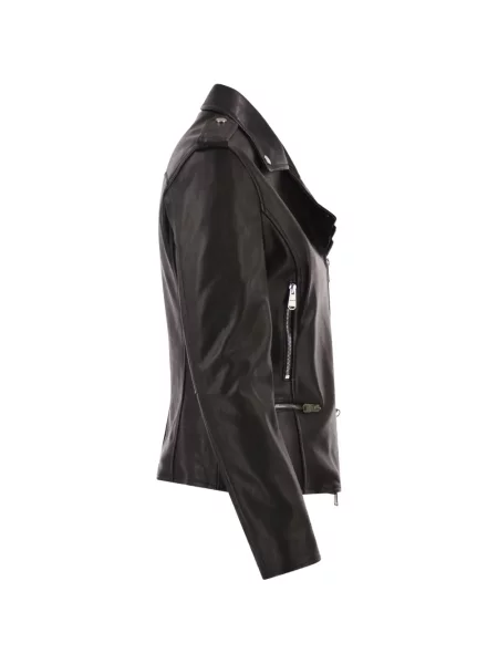 Geanta de piele Dondup negru