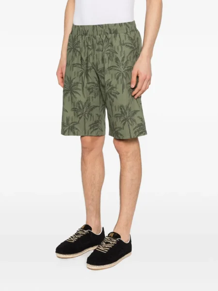 Pantaloni scurți Karl Lagerfeld cu imagine verde