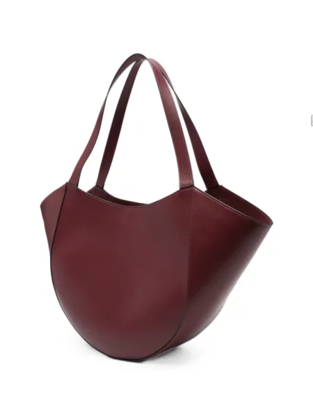 Geantă shopper Wandler din piele roșu