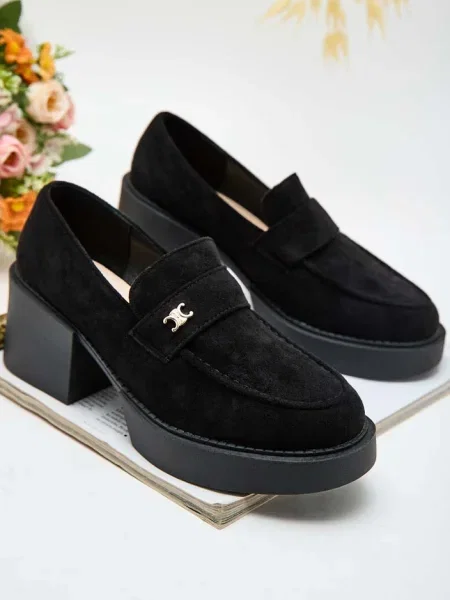 Mocasini Resti negru