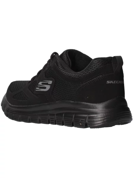 Členkové topánky Skechers čierna