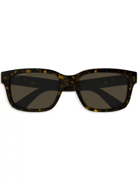 Ochelari de soare Gucci Eyewear cu imagine maro