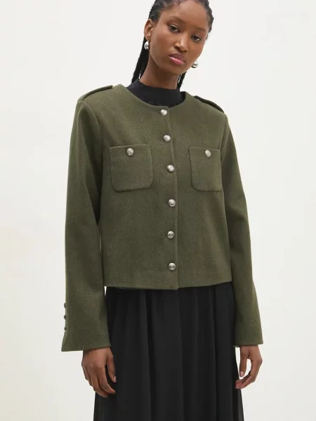 Яке Answear Lab преходен модел зелено