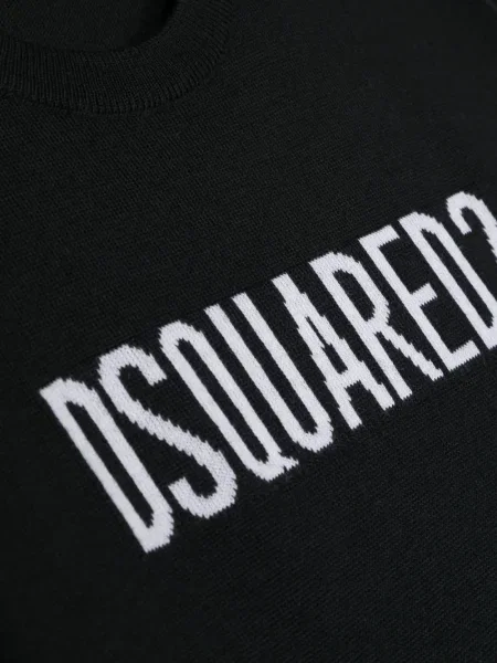 Sweter dziecięcy Dsquared2 czarny