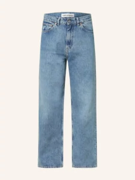 Our Legacy Džíny Third Cut Relaxed Fit blue tech wash denim modré