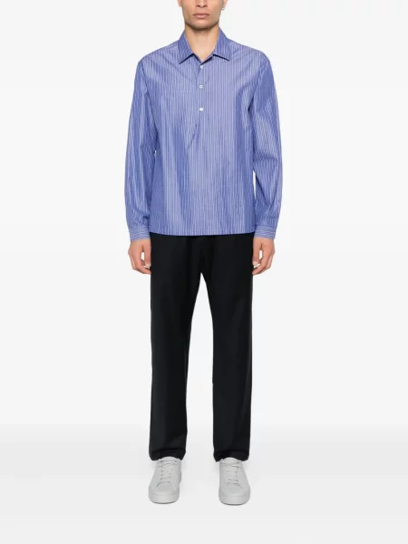 Pantaloni Barena de lână albastru