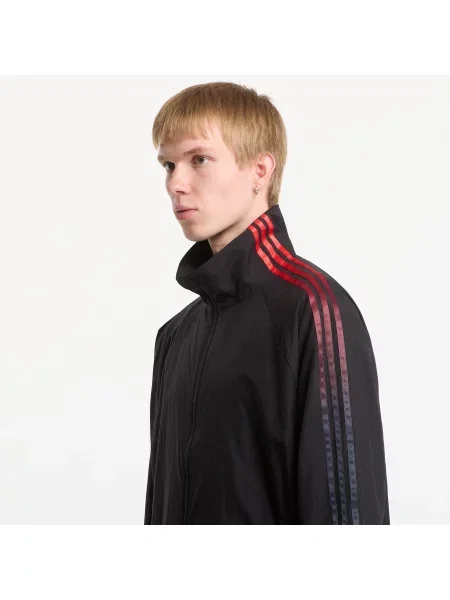 Jachetă Gradient 3 Stripes Track Top Black L negru