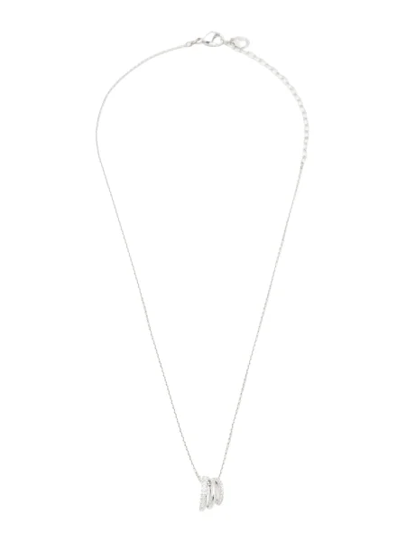 Palton Swarovski transparente argintiu