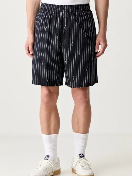 Lacoste pantaloni scurți din pentru bărbați negru