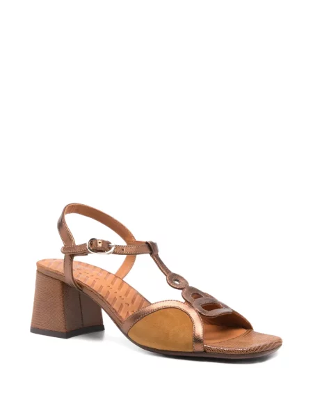 Sandale Chie Mihara din piele cu bretele maro