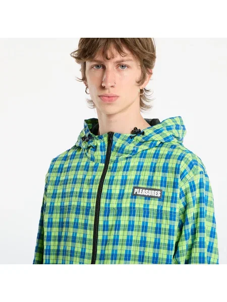 Яке PLEASURES Practice Hooded Jacket Neon S