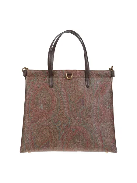 Duża shopperka Etro brązowa