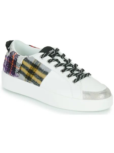 Sneakerși Desigual în carouri