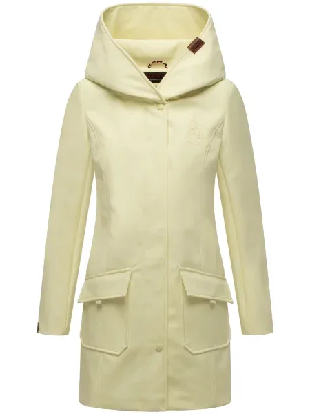 MARIKOO Palton funcțională Mayleen pastel galben