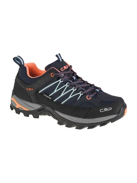 Trekové boty CMP Rigel Low blue/giada/peach modré