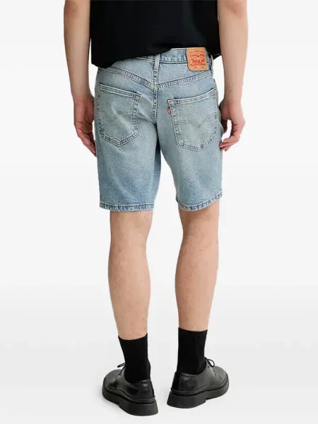 S ovratnikom majica s kapuljačom Levi's® s vezom s okruglim izrezom plava