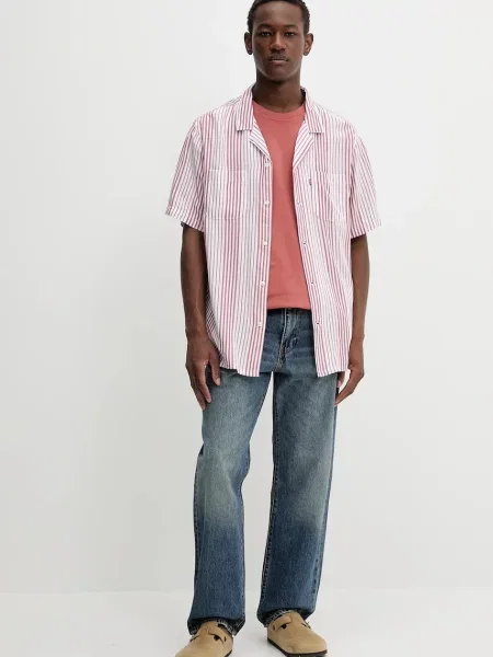 Levi's jeansy LOOSE STRAIGHT niebieskie