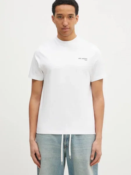 Tričko Axel Arigato Legacy T-Shirt s potiskem bílá