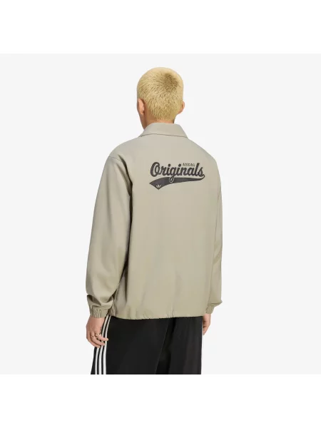 Jachetă adidas Originals Coaches Jacket Silver Pebble M