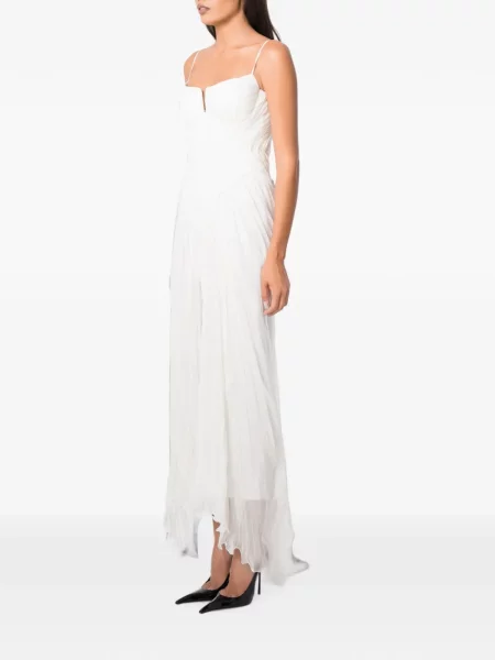 Rochie maxi Norina St alb