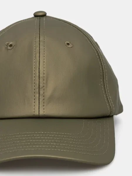 Rains czapka z daszkiem Cap W1 gładka zielony
