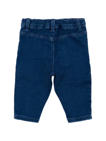 Jeansy dziecięce Petit Bateau niebieskie