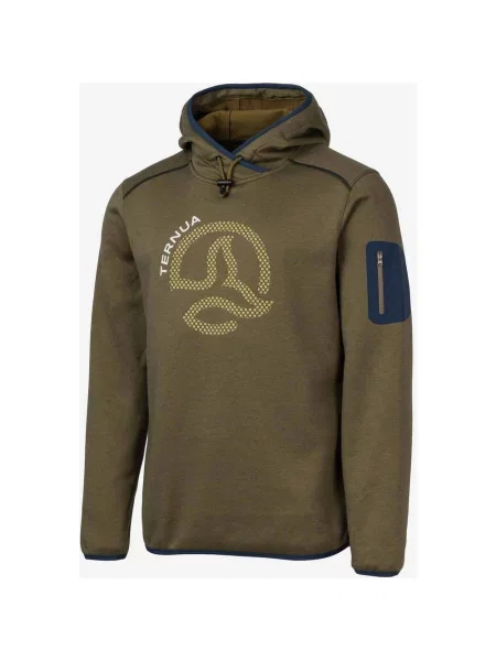 Bluza z kapturem Ternua Fox Point khaki granatowy S zielony