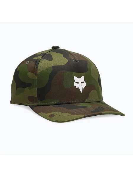 Gyerek ellenzős sapka Fox Racing Camo Sb Jr green camo. Méret: OS zöld