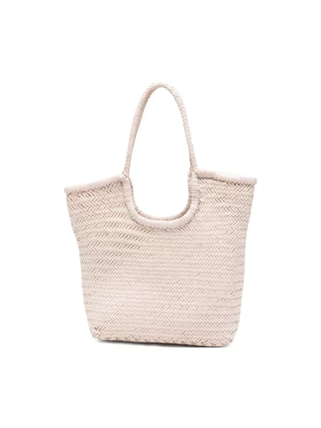 Torebka skórzana Dragon Diffusion skórzana beżowa