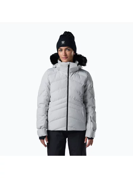 Geacă de schi pentru femei Rossignol Staci Insulated silver pearly