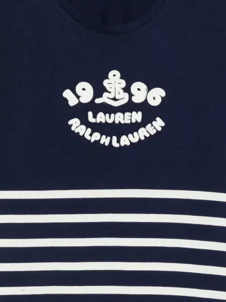 Ριγέ μπλούζα Lauren Ralph Lauren μπλε
