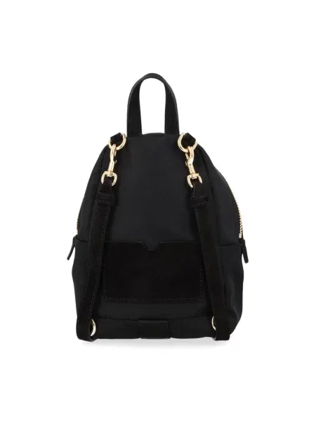 Plecak Moschino z logo czarny