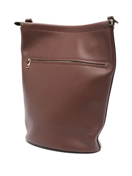 Geanta de piele Tod's din piele maro